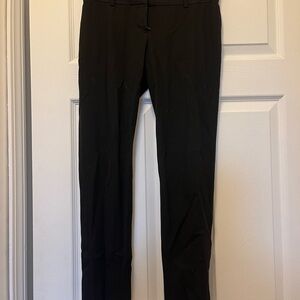 Ann Taylor Black Slim Dress Trousers
